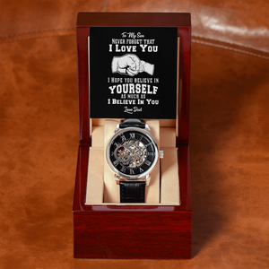 Son - I Believe in You - Openwork Watch
