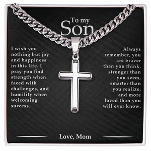 Son - I wish You Nothing But Joy - Love Mom