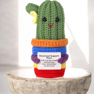 Handmade Emotional Support Plant Cactus