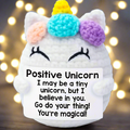 Handmade Luna The Positive Unicorn