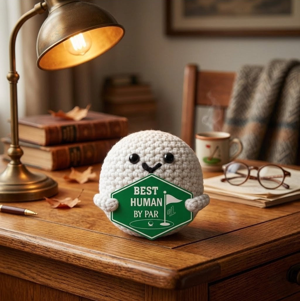 Handmade Best Human By Par Golf Ball