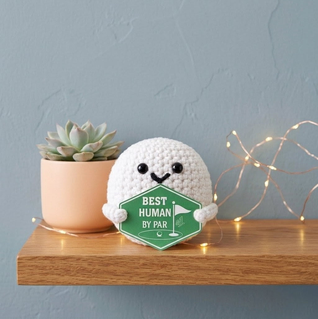 Handmade Best Human By Par Golf Ball