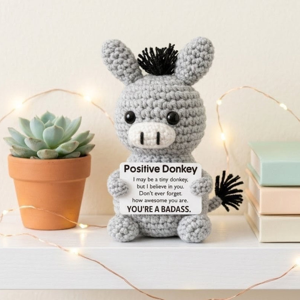 Handmade Positive Donkey