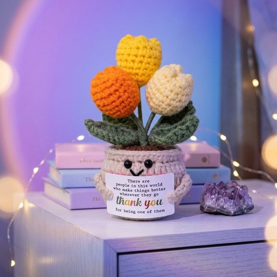 Handmade Thank You For Being You Tulip