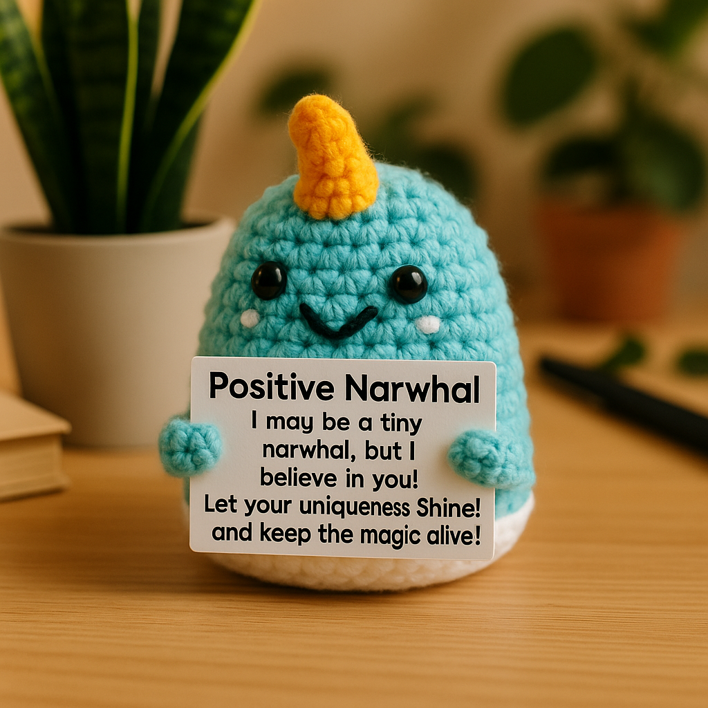 Handmade Positive Narwhal