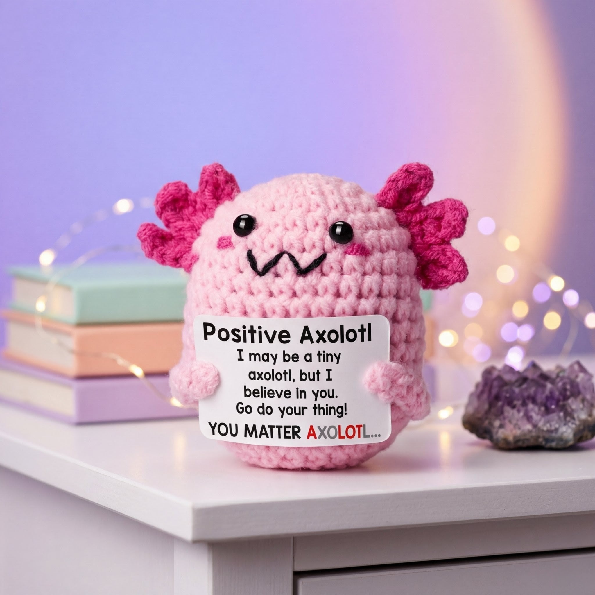 Handmade Positive Axolotl