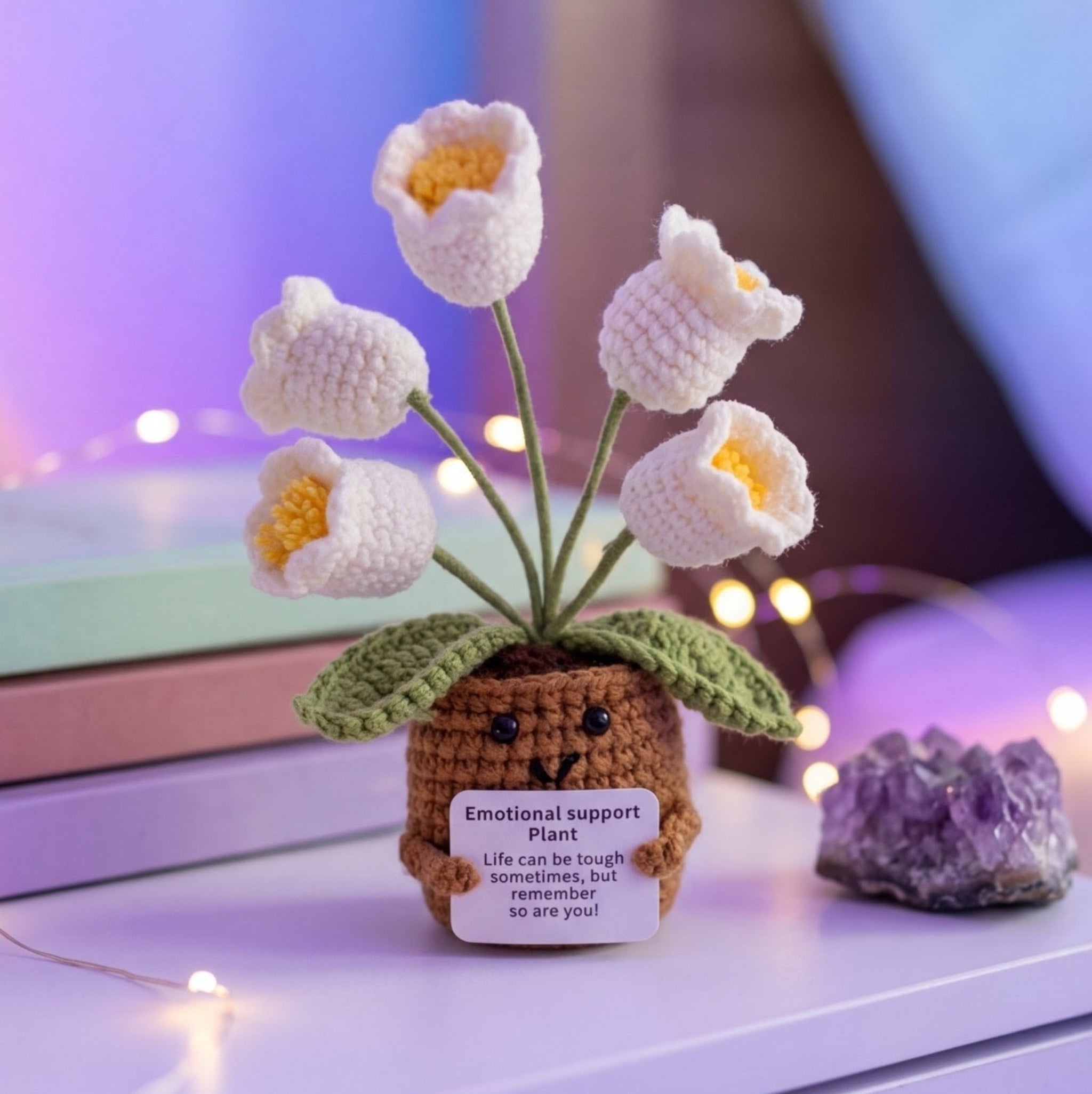 Handmade Emotional Support Plant Lily Of The Valley
