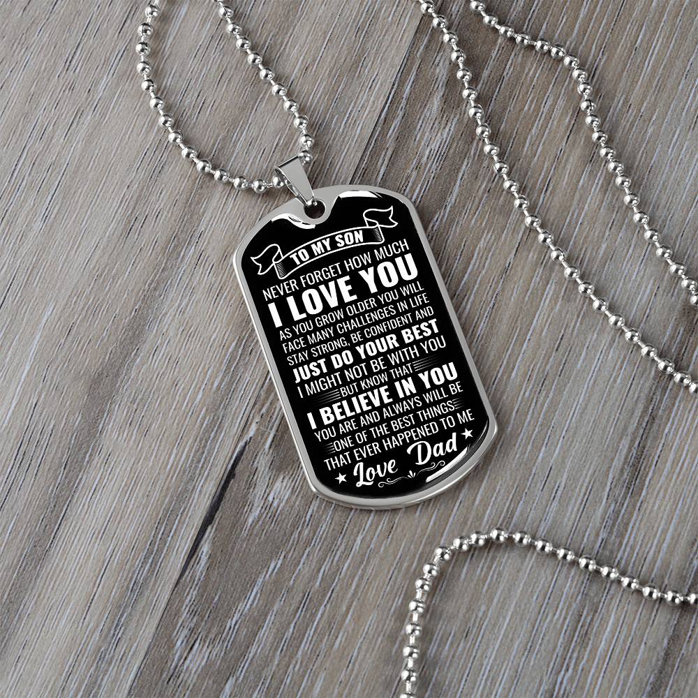 Son - Just Do Your Best - Love Dad
