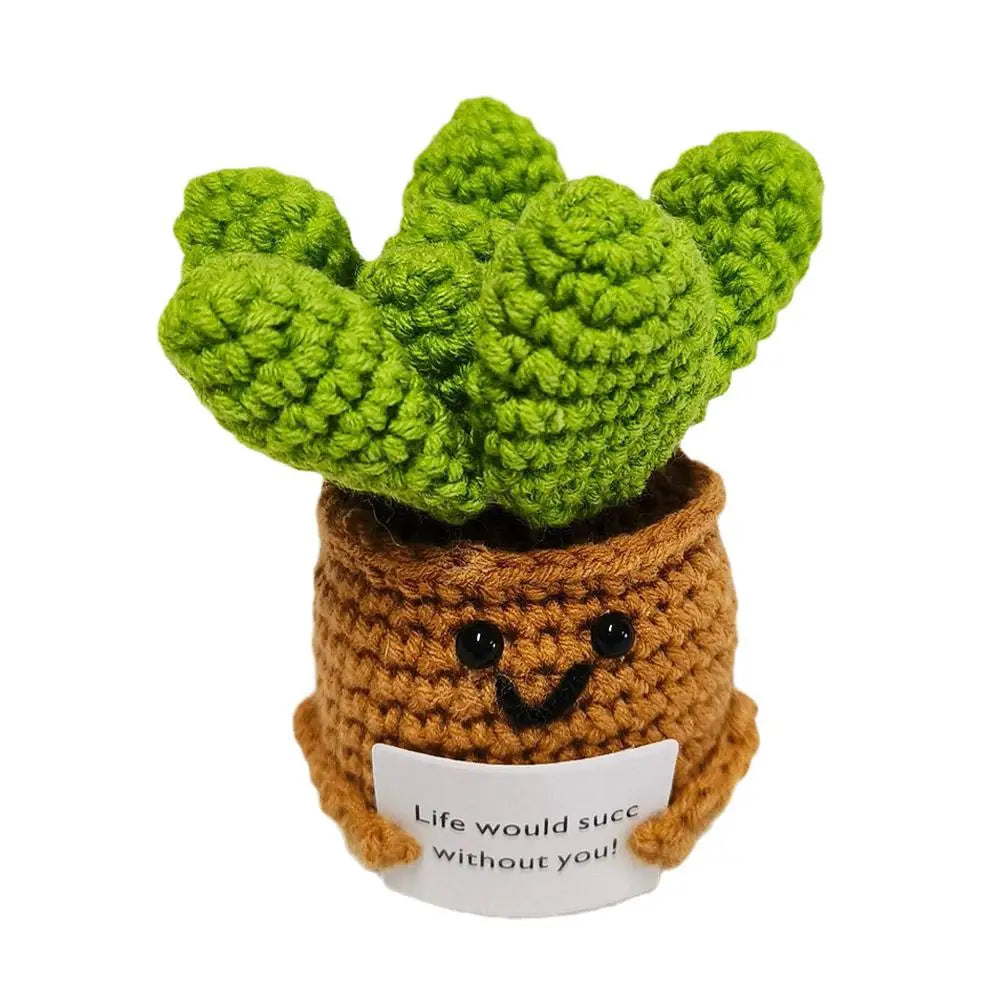 Handmade Life Would Suck Without You Succulent