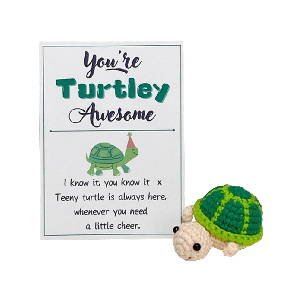 Handmade You Are Turtley Awesome Teeny Turtle