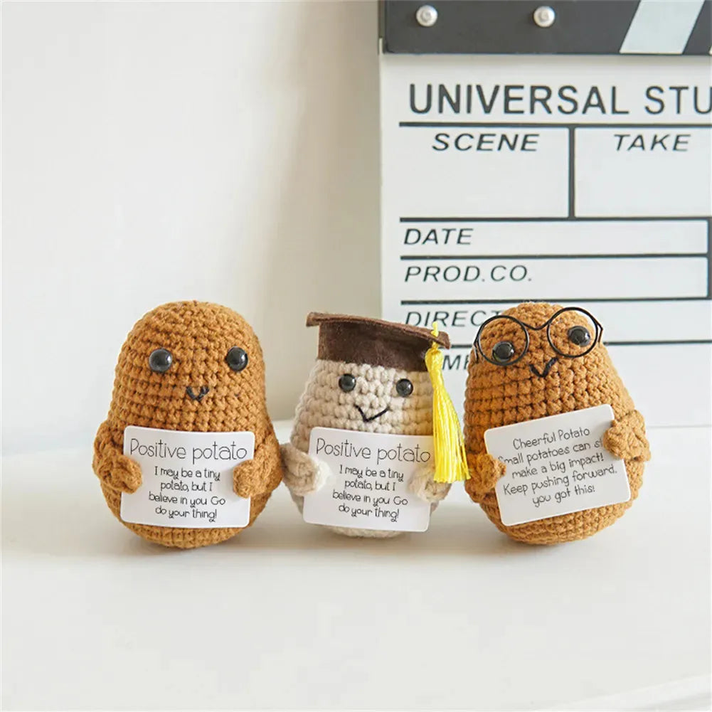 Handmade Graduation Positive Potato