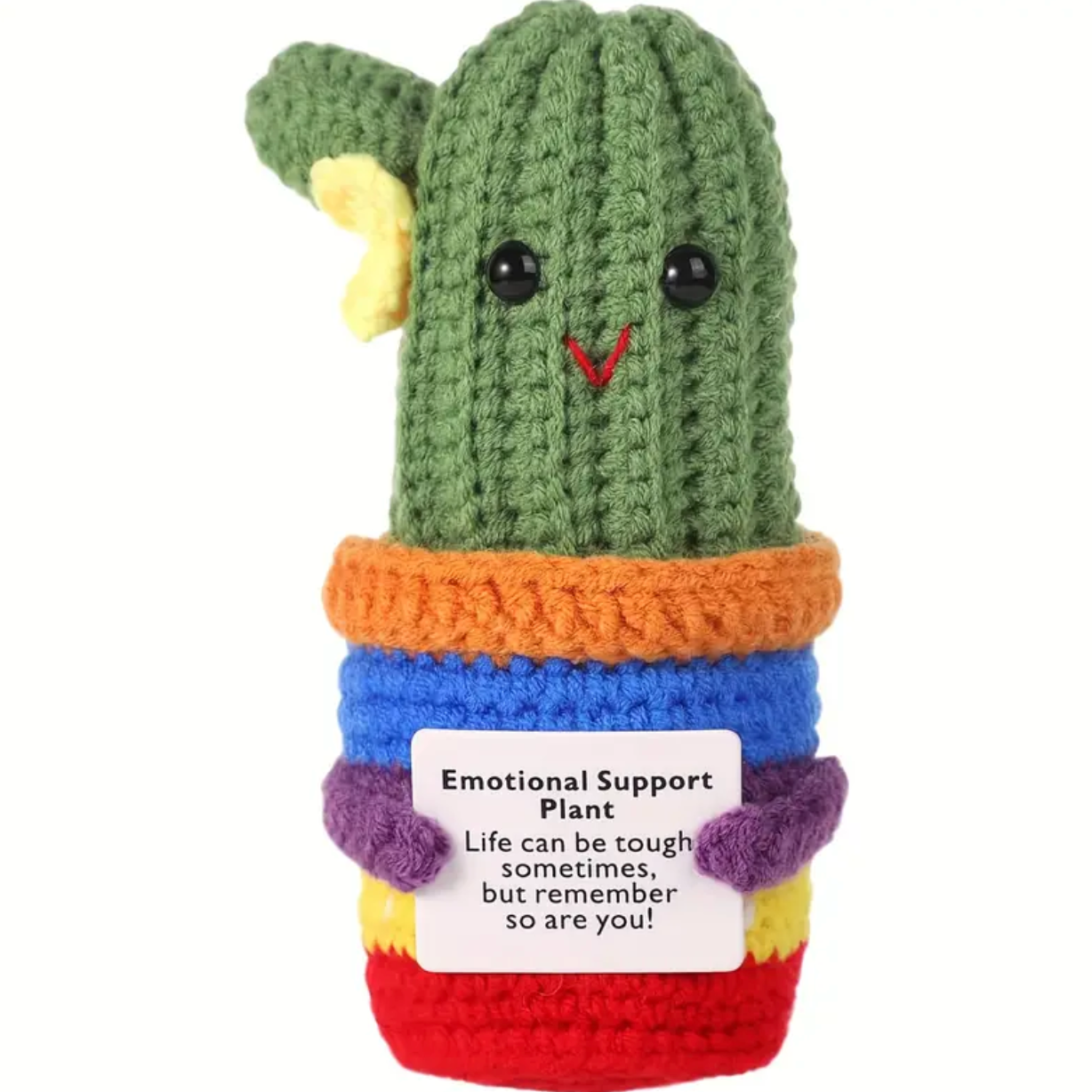 Handmade Emotional Support Plant Cactus
