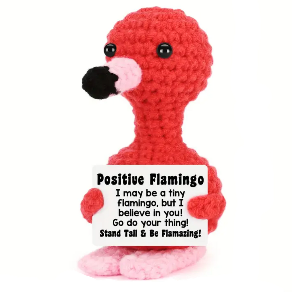 Handmade Positive Flamingo