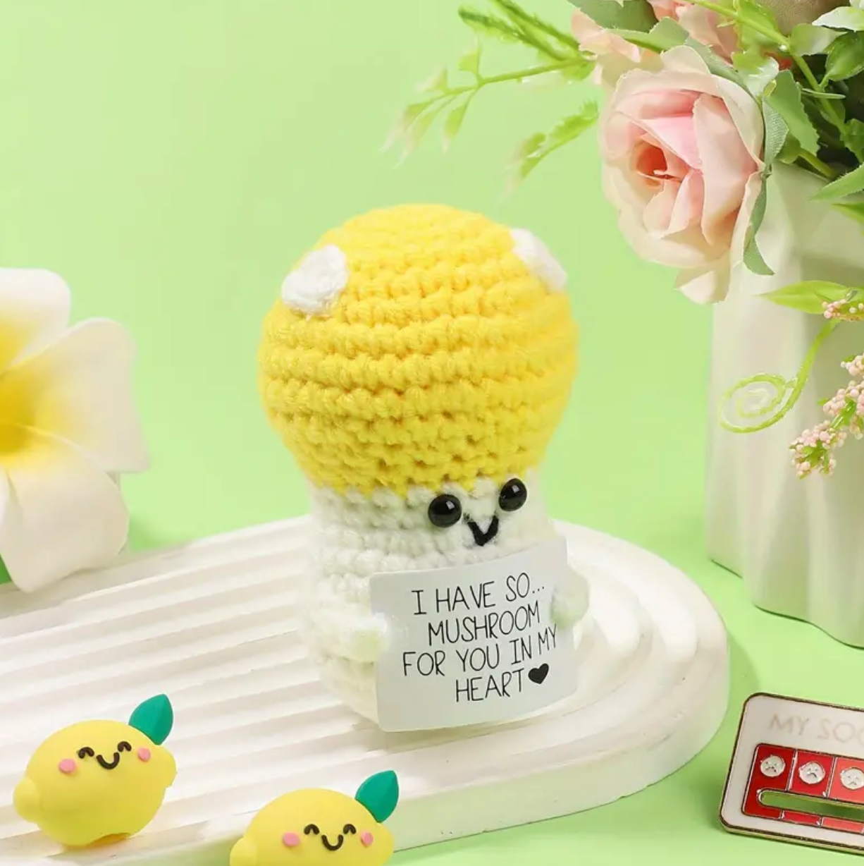Handmade I Have So Much Room For You In My Heart Mushroom