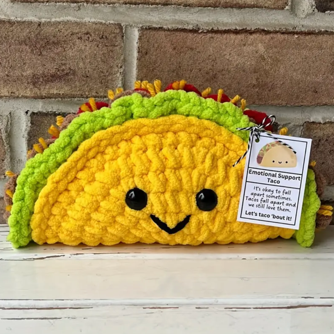 Handmade Emotional Support Taco