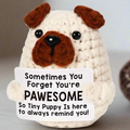 Handmade Positive Tiny Puppy