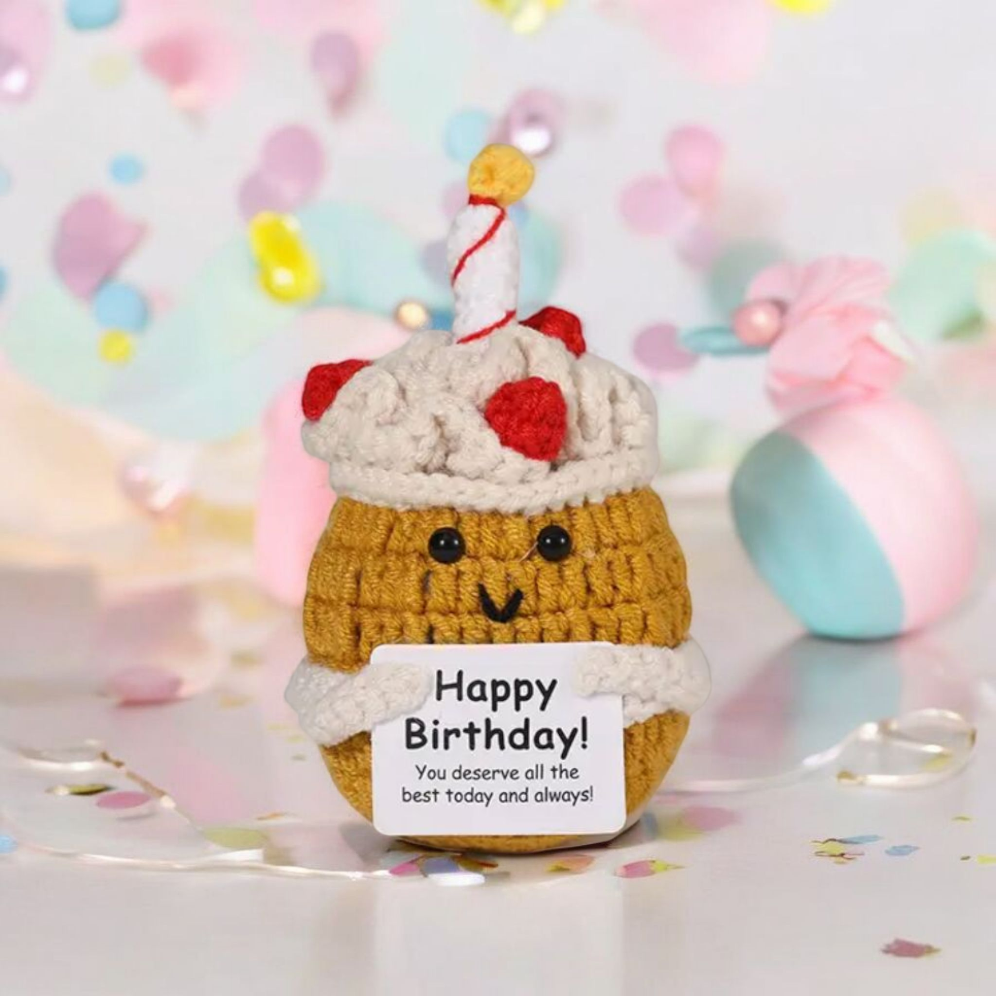 Handmade Happy Birthday Cupcake