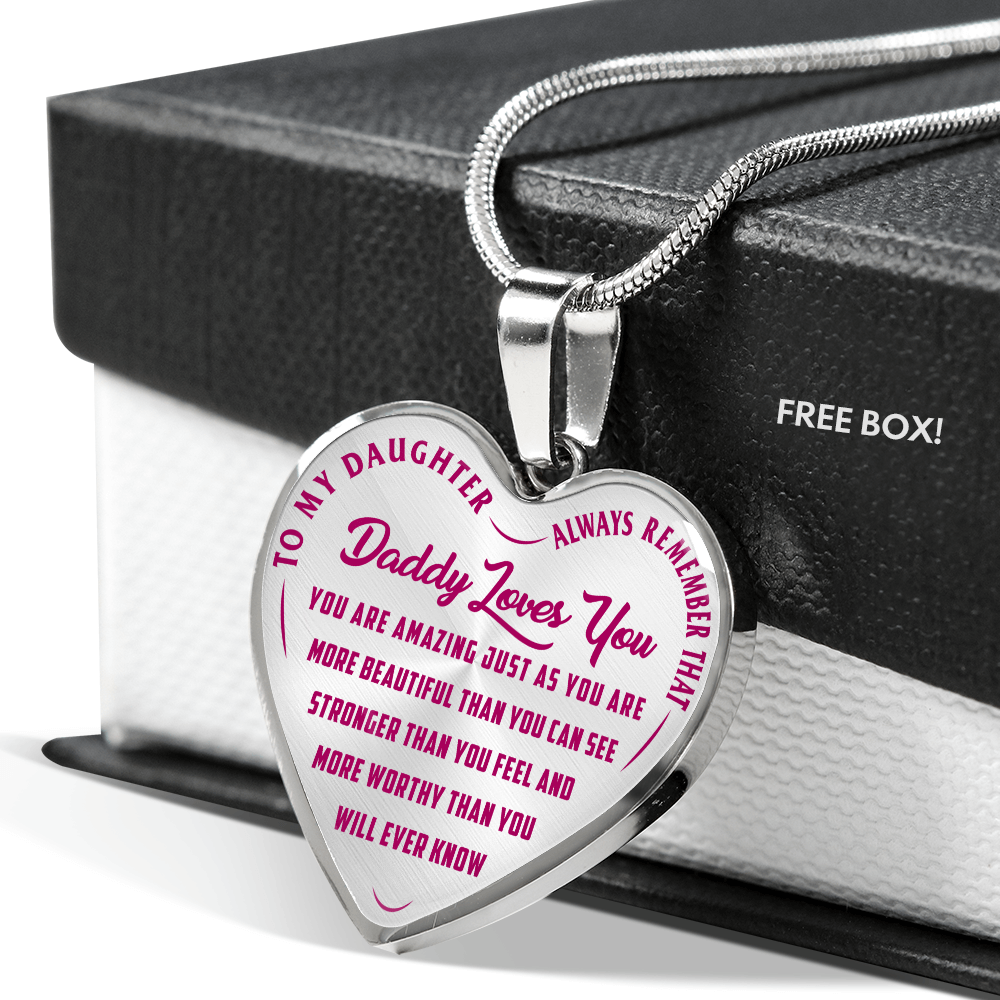 Daughter - You Are Amazing - Pink Text