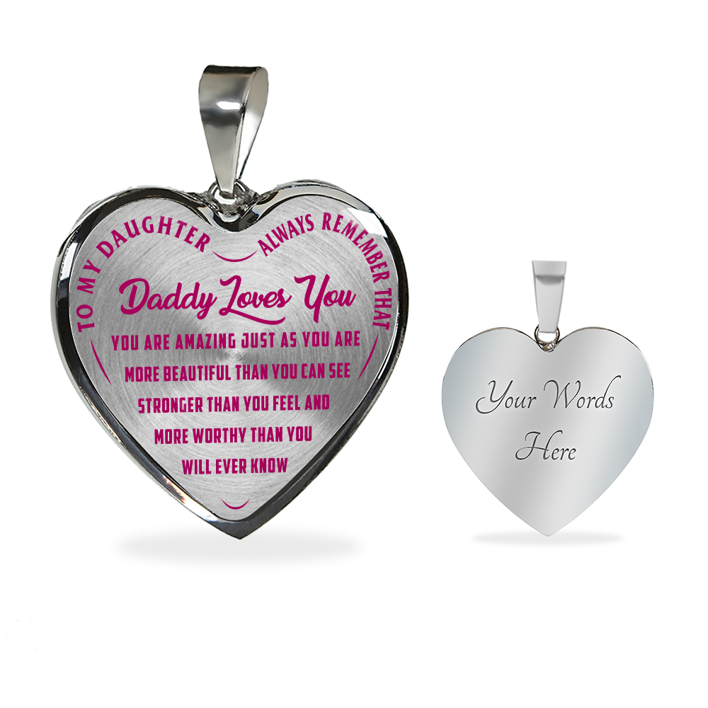 Daughter - You Are Amazing - Pink Text