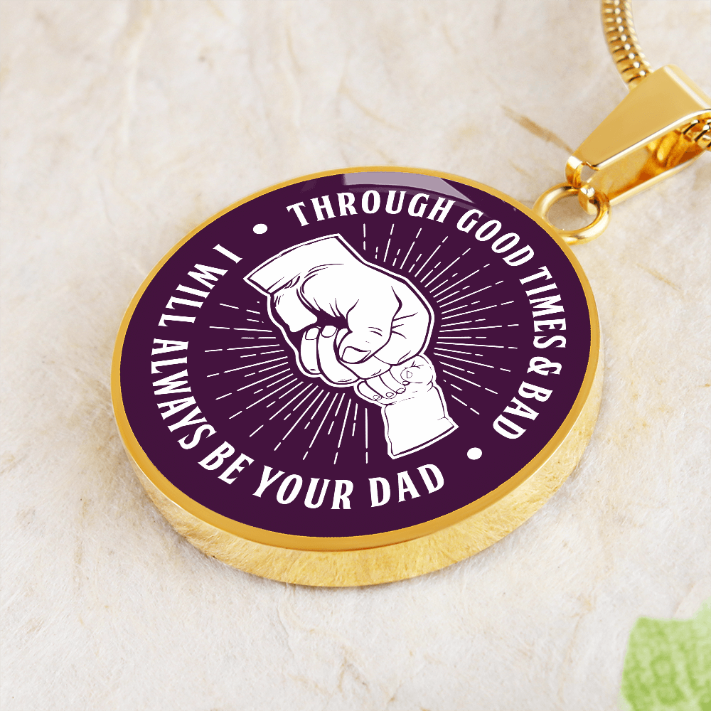 Through Good Times & Bad - Purple Necklace