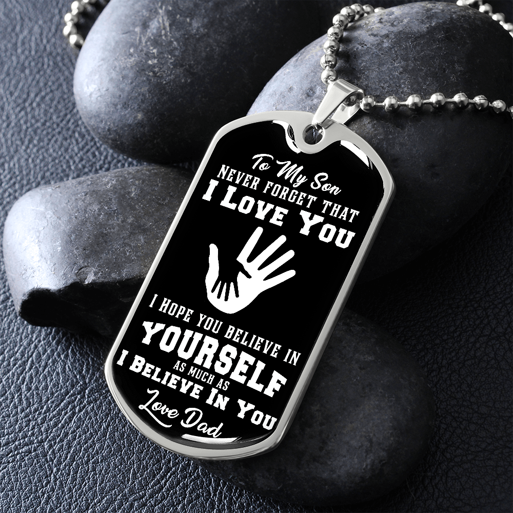 Son - I Believe in You - Hand - Black