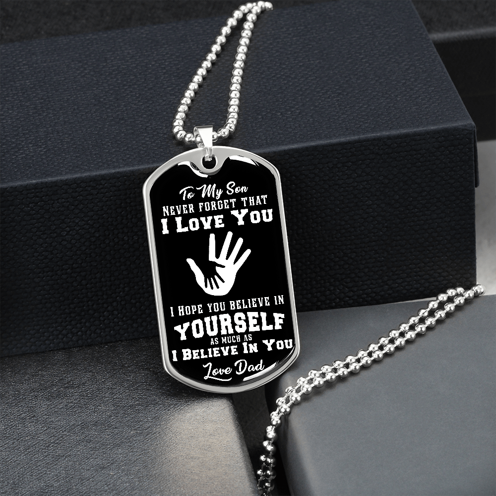 Son - I Believe in You - Hand - Black