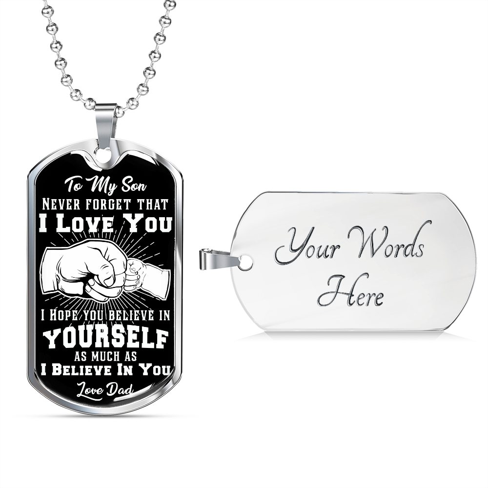 Son - Never Forget That I Love You - Love Dad