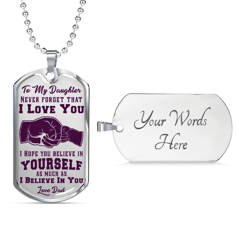 Daughter - I Believe in You - Transparent Purple