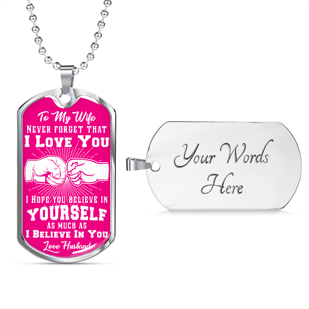 Wife - I Believe in You - Pink