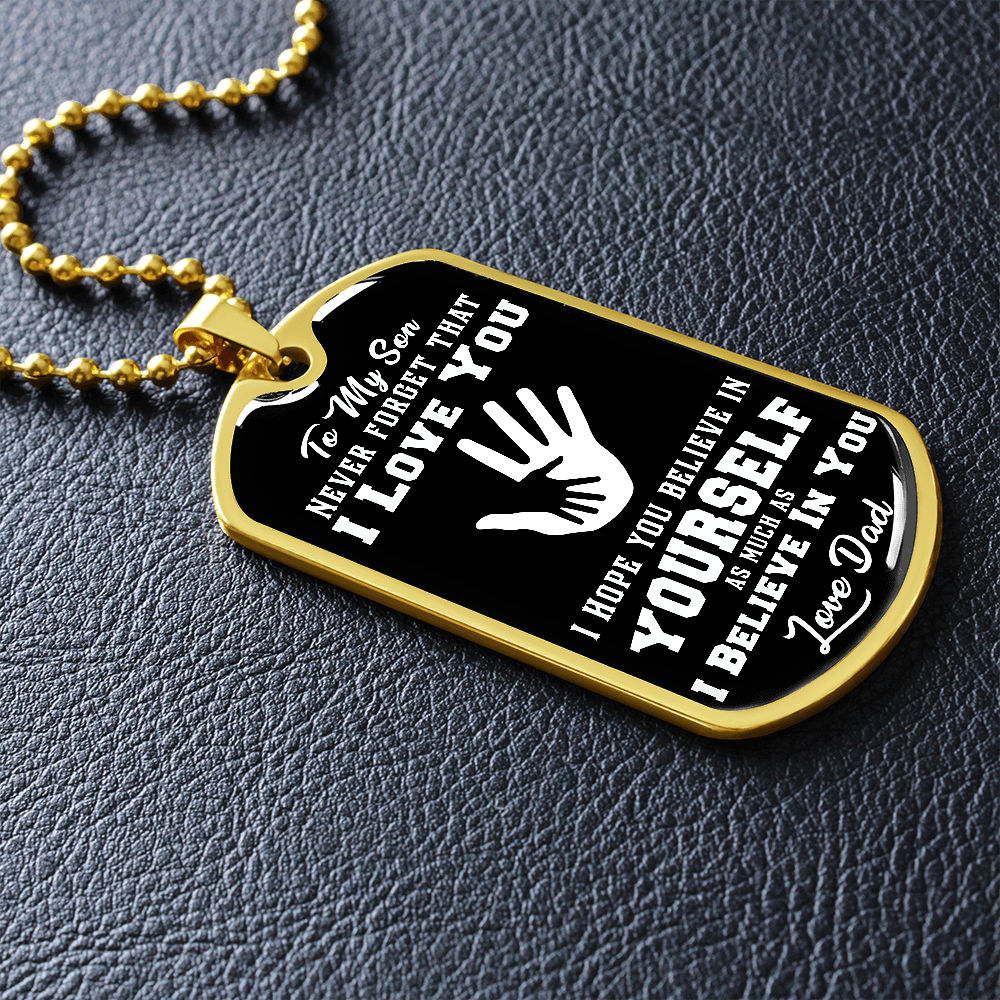 Son - I Believe in You - Hand - Black