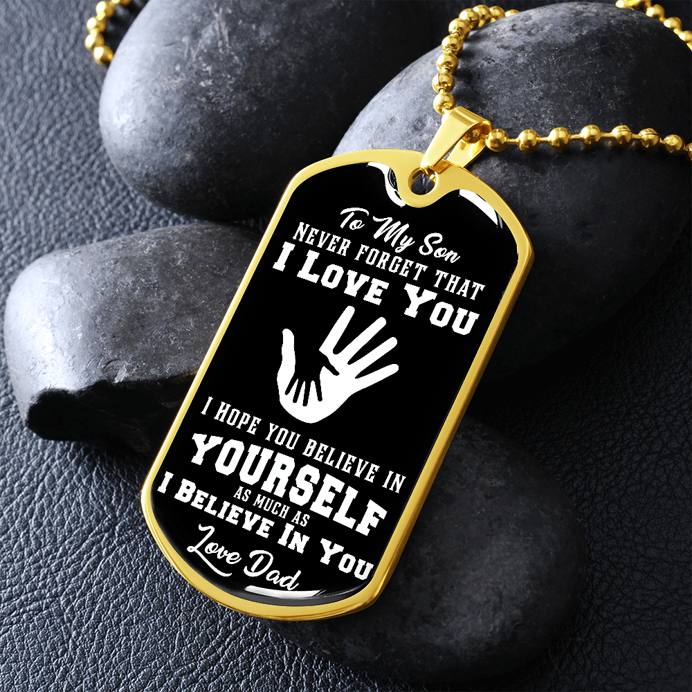 Son - I Believe in You - Hand - Black