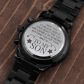 Son - Believe Deep In Your Heart - Engraved Watch