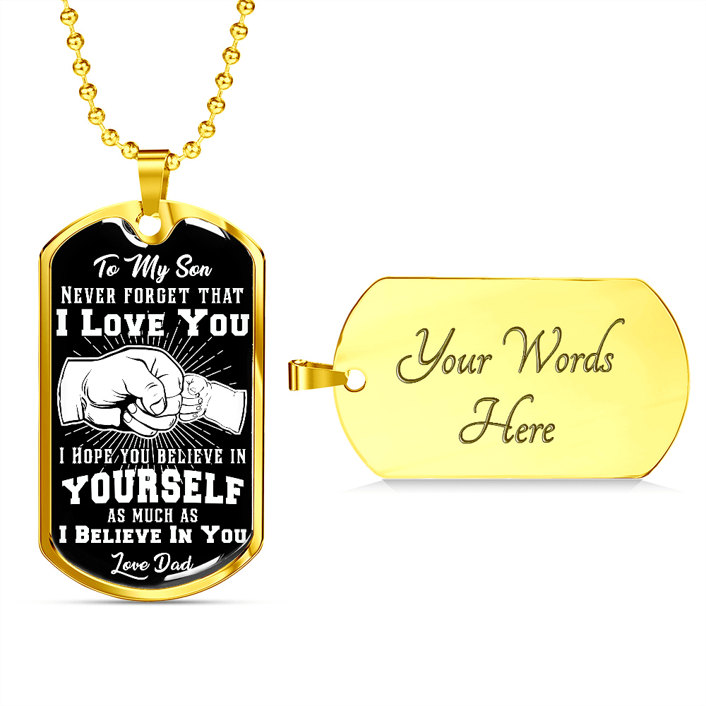 Son - Never Forget That I Love You - Love Dad