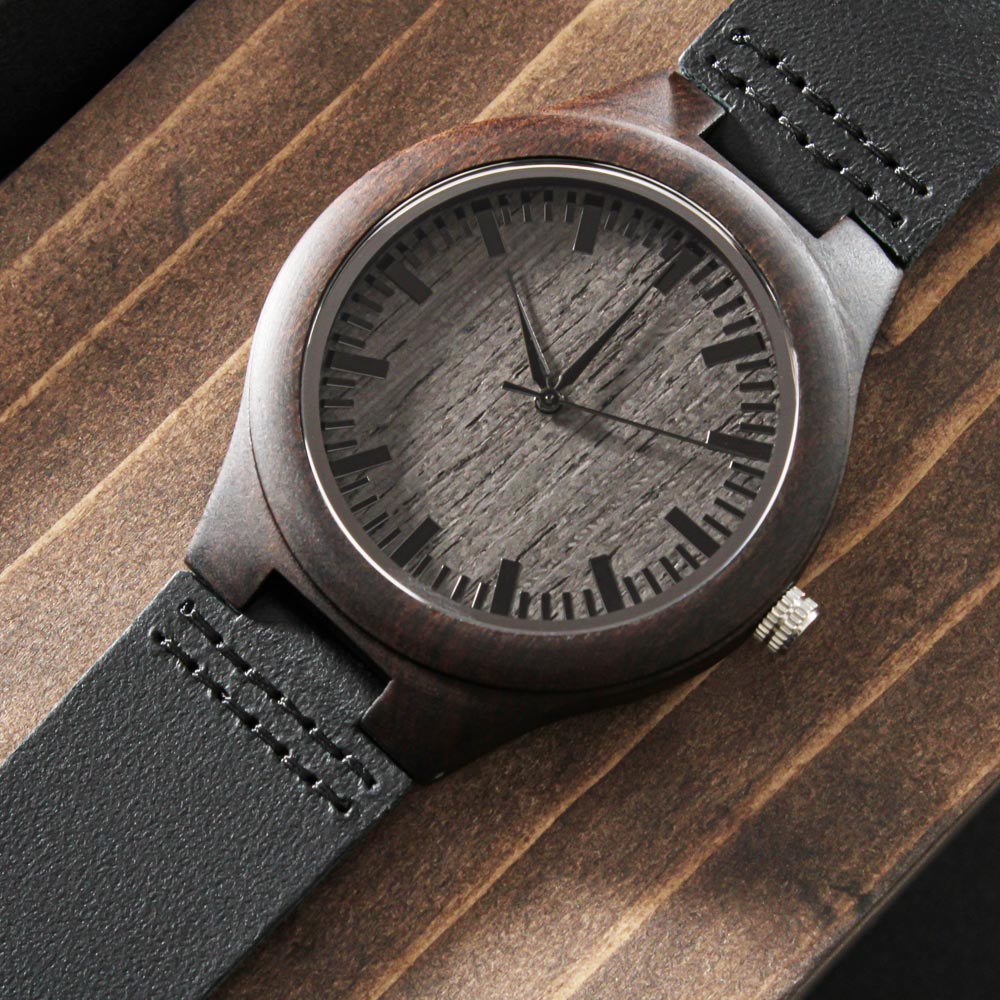 Son - Believe Deep In Your Heart - Wooden Watch