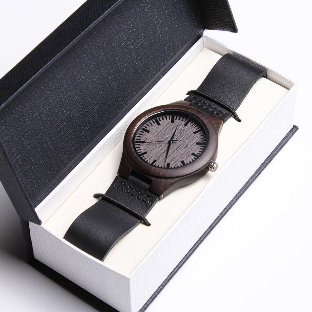 Son - Believe Deep In Your Heart - Wooden Watch