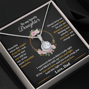 Daughter - Someday When The pages Of My Life End - Eternal Hope Necklace