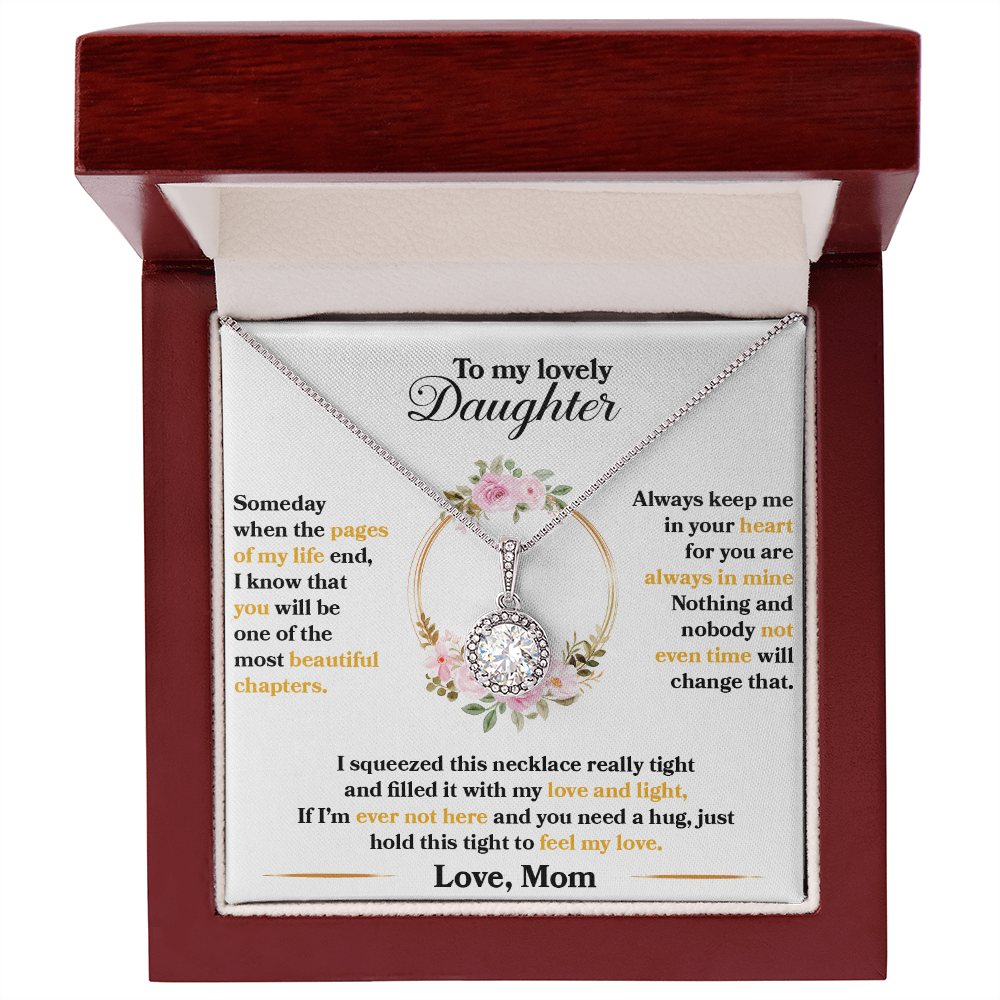 Daughter - Someday When The pages Of My Life End - Hope Necklace