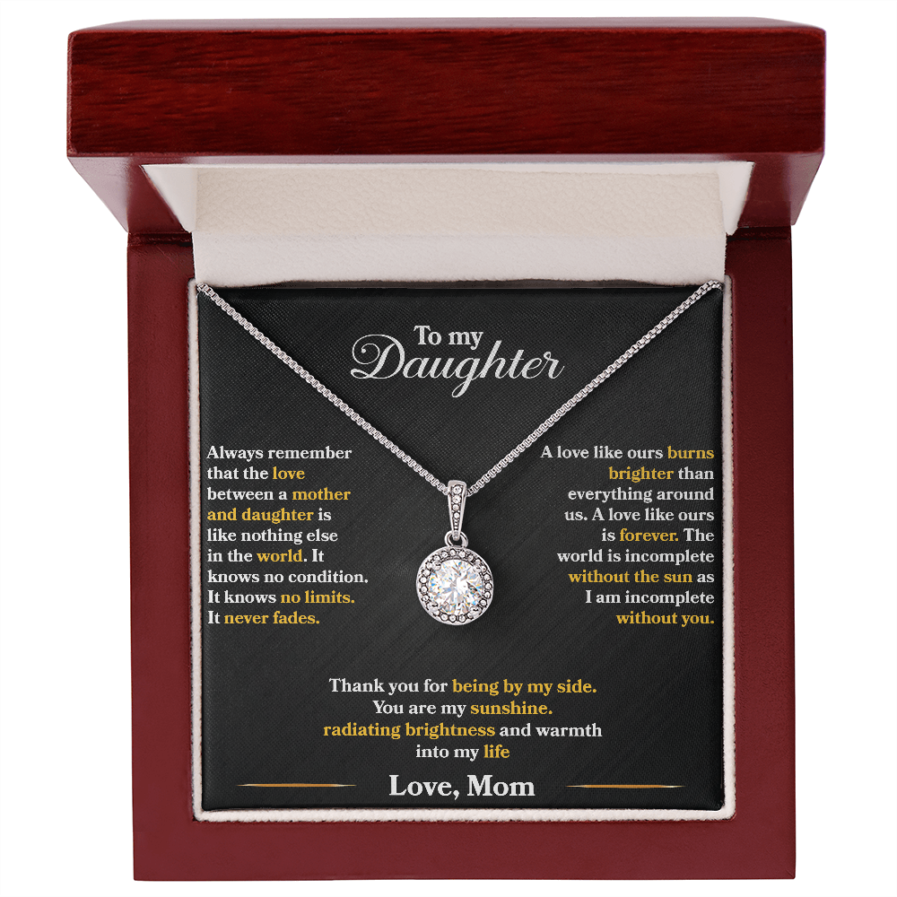 Daughter - Love Between a Mother and Daughter - Hope Necklace