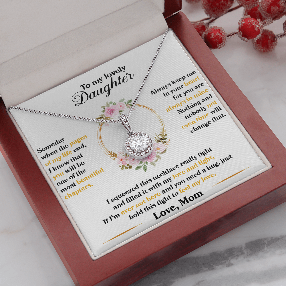 Daughter - Someday When The pages Of My Life End - Hope Necklace