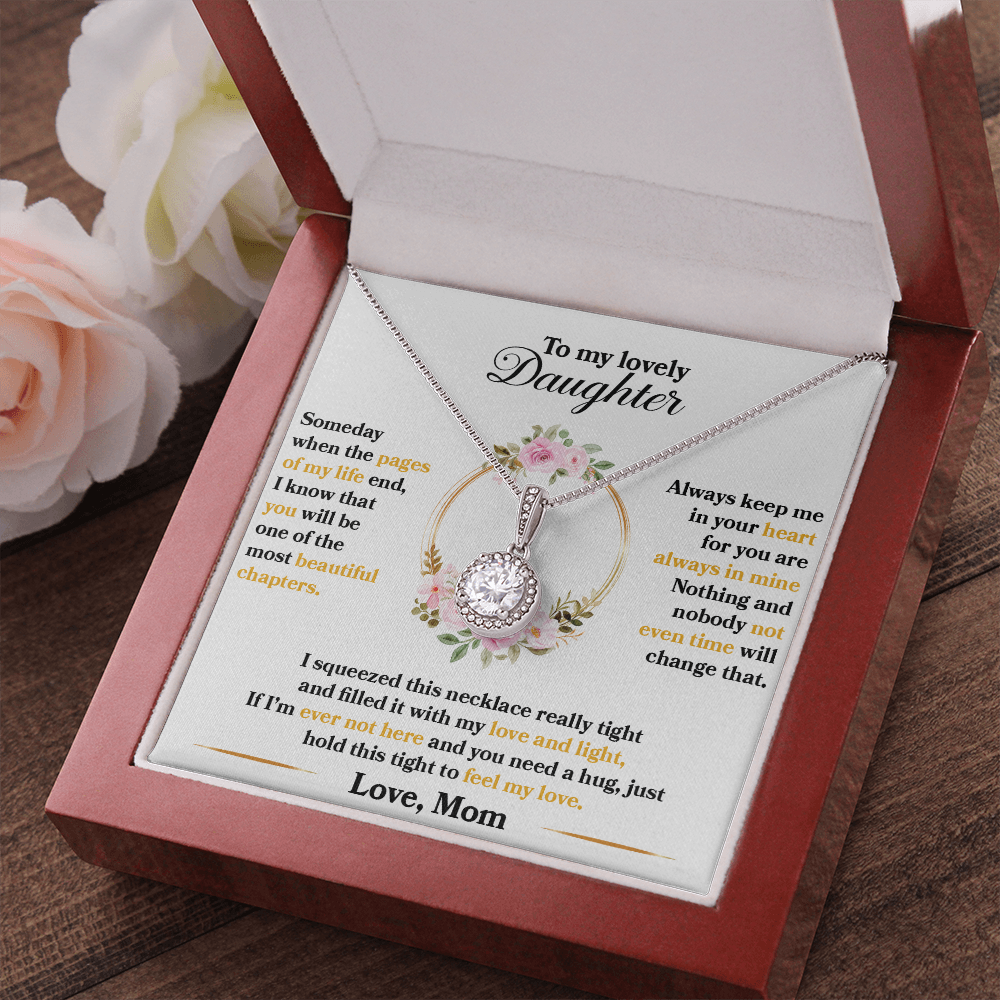Daughter - Someday When The pages Of My Life End - Hope Necklace