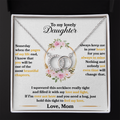 Daughter - Someday When The Pages Of My Life End - Perfect Pair Necklace