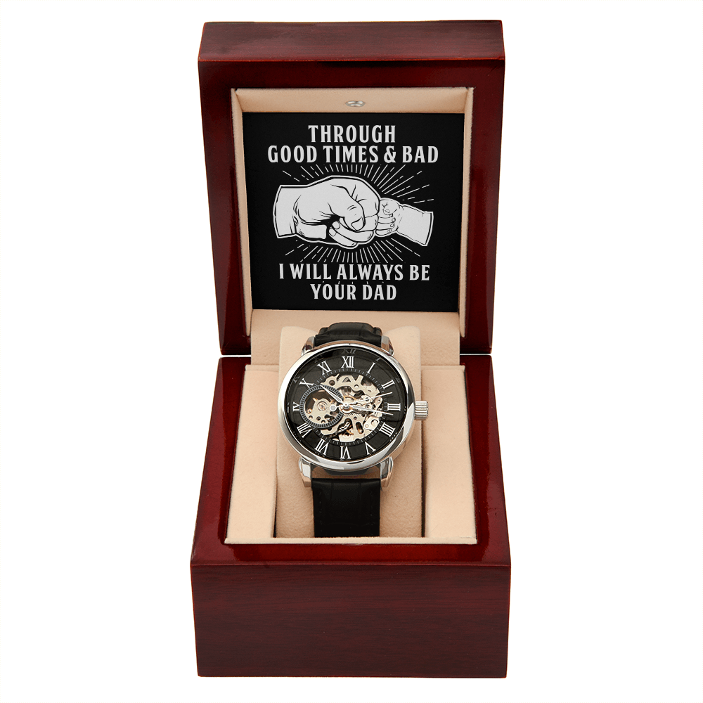 Son - Through Good Times & Bad - Openwork Watch