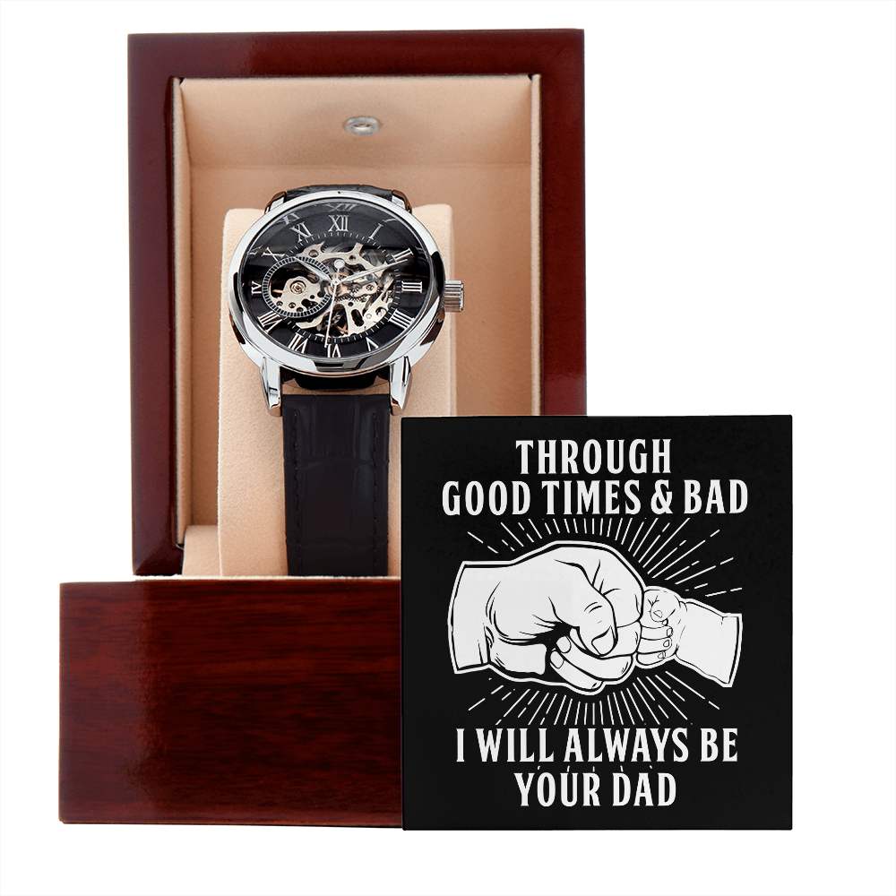 Son - Through Good Times & Bad - Openwork Watch