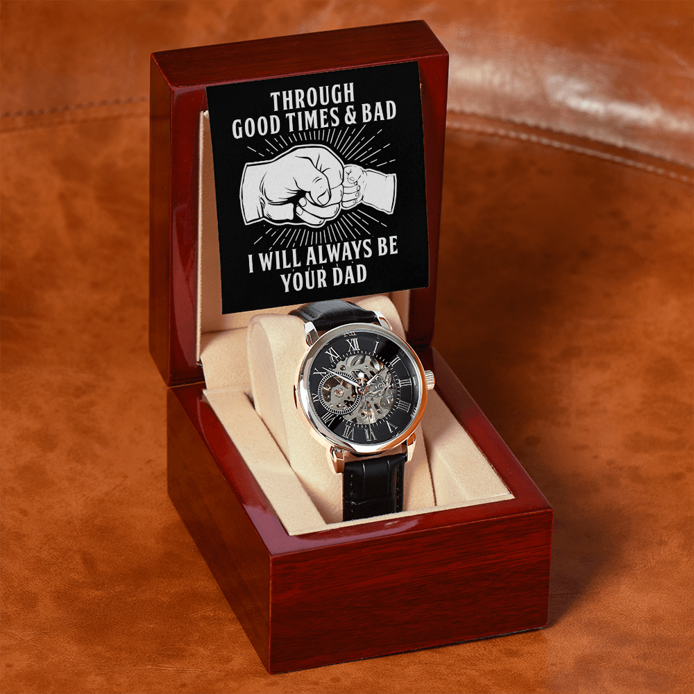 Son - Through Good Times & Bad - Openwork Watch