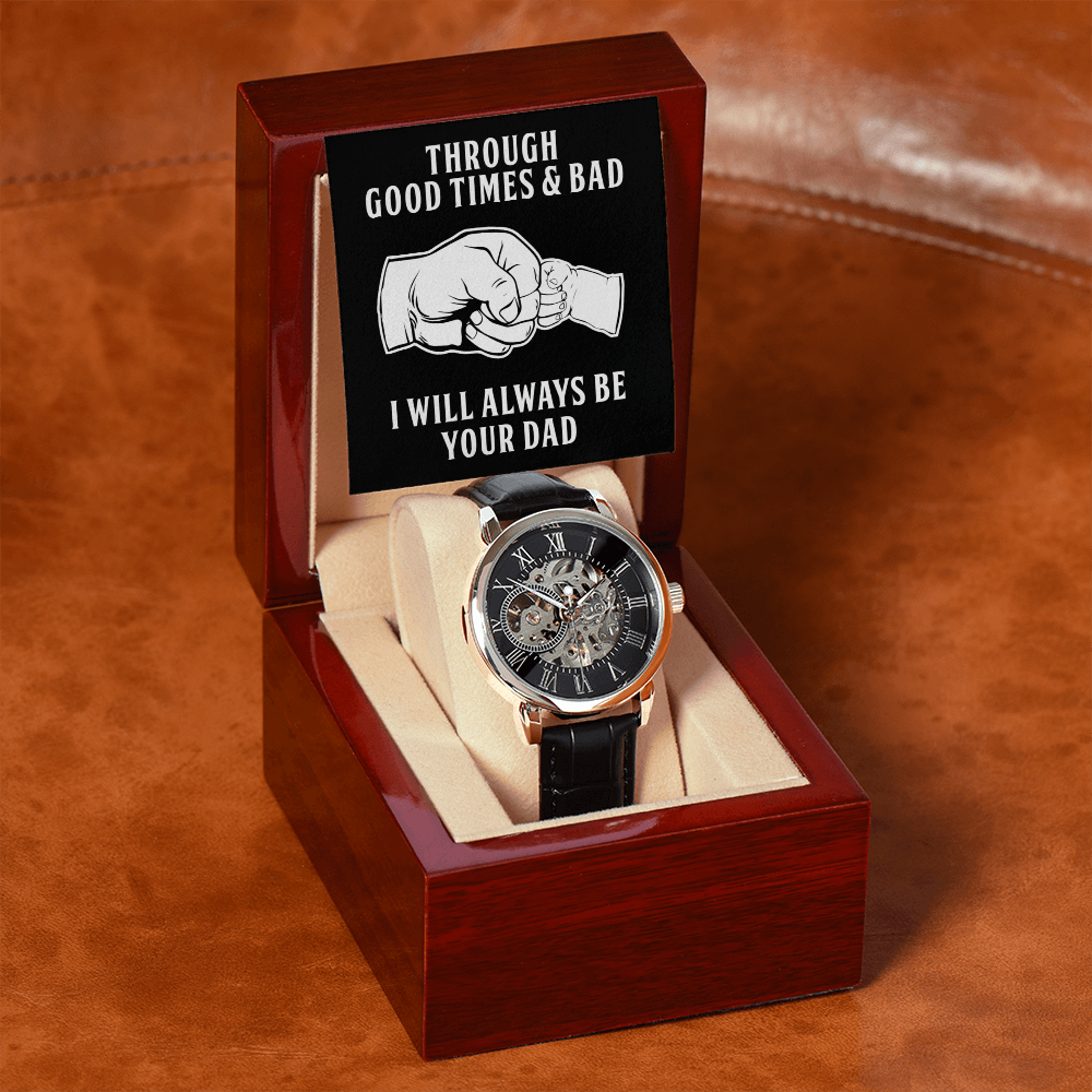 Son - Through Good Times & Bad - Men's Openwork Watch
