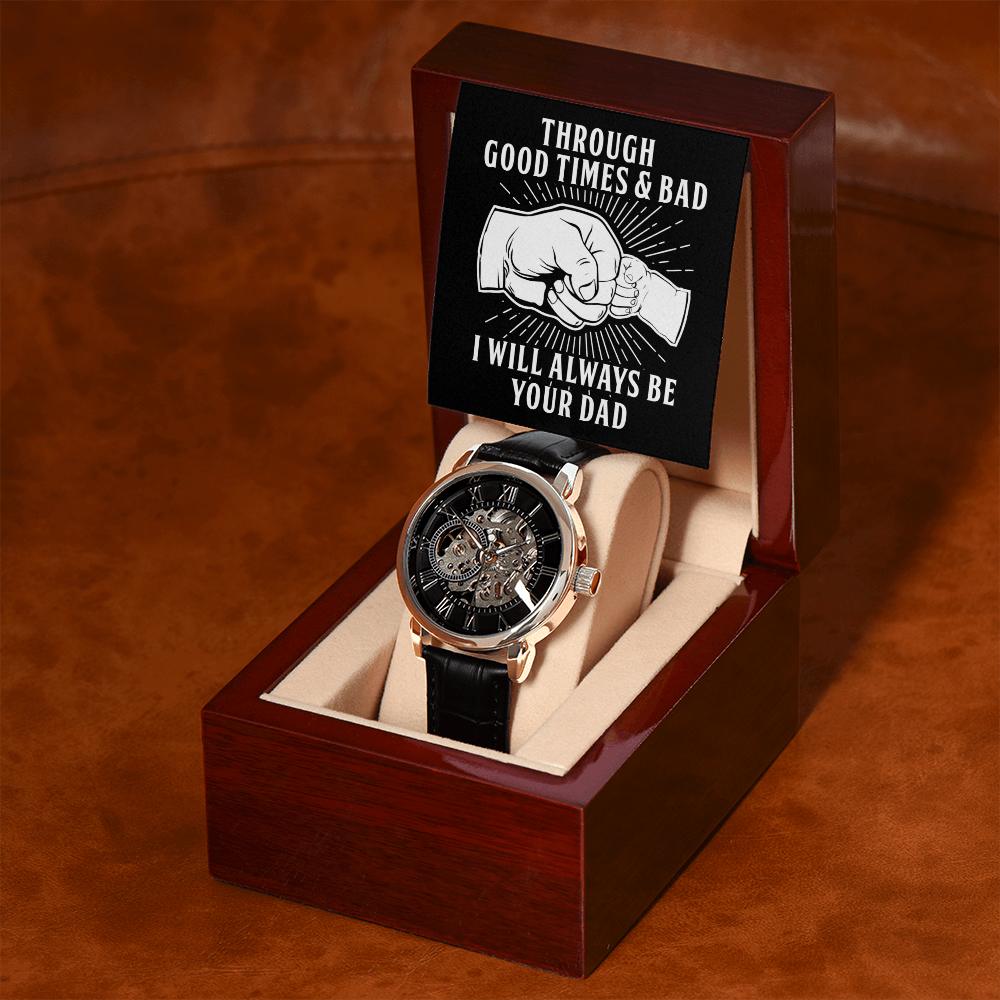 Son - Through Good Times & Bad - Openwork Watch