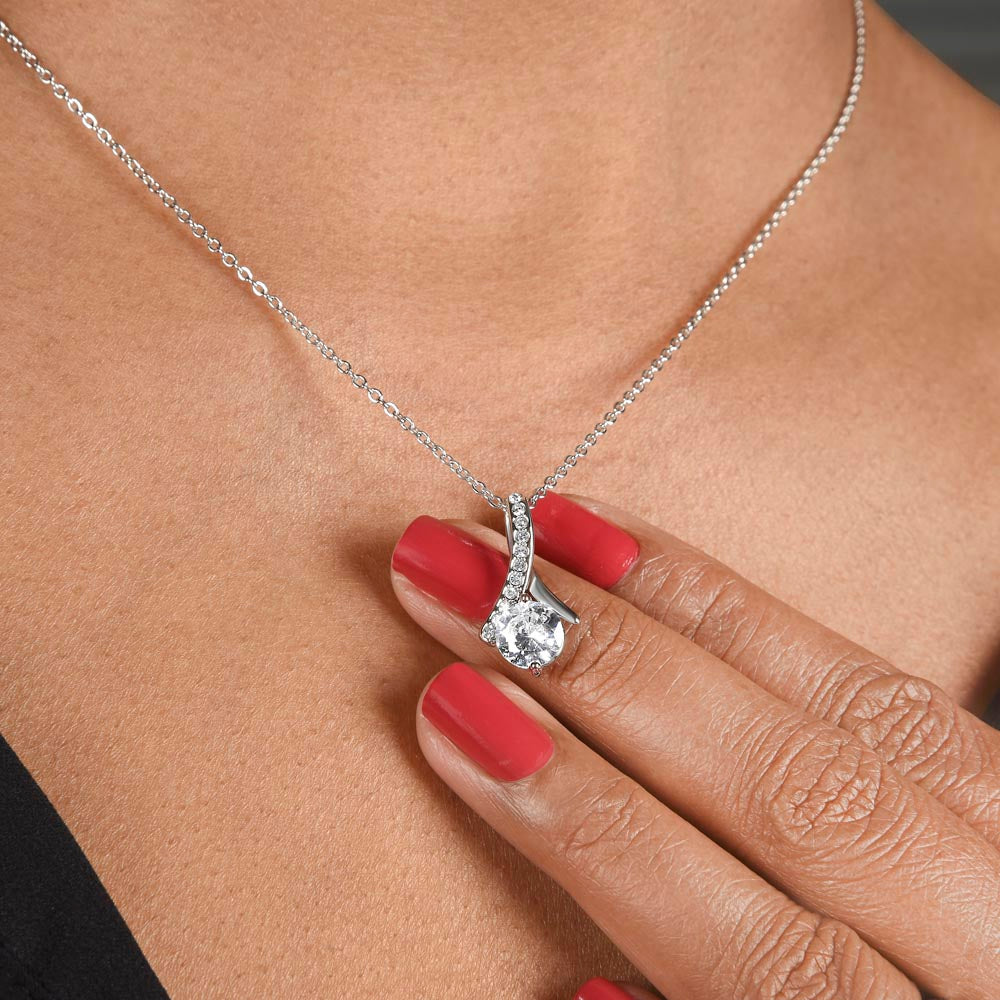 Wife - I Wish You Nothing But Joy - Ribbon Necklace