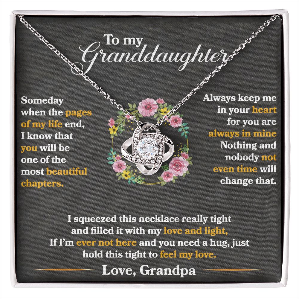 Granddaughter - Always Keep Me in Your Heart - Love Grandpa