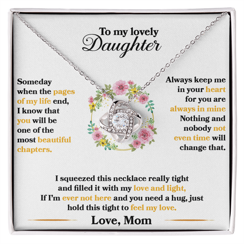 Daughter - Always Keep Me In Your Heart - Love Mom