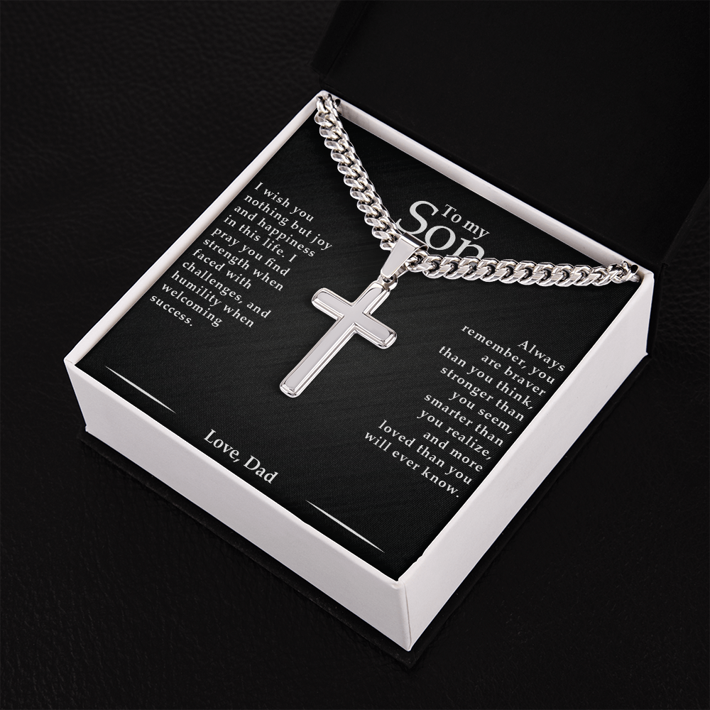 Son - I Wish You Nothing But Joy - Cross Necklace